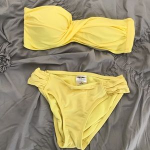 Yellow bikini